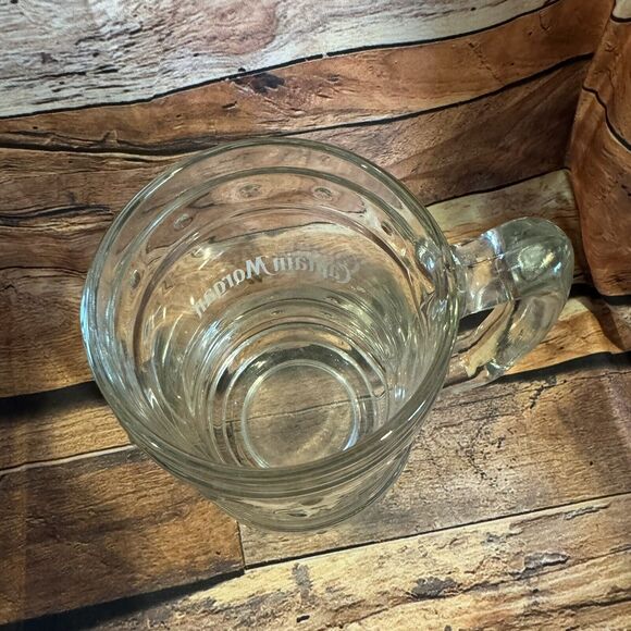 Captain Morgan Heavy Drinking Glass Mug Rum Barrel Man Cave Bar Tankard Stein - Picture 6 of 7